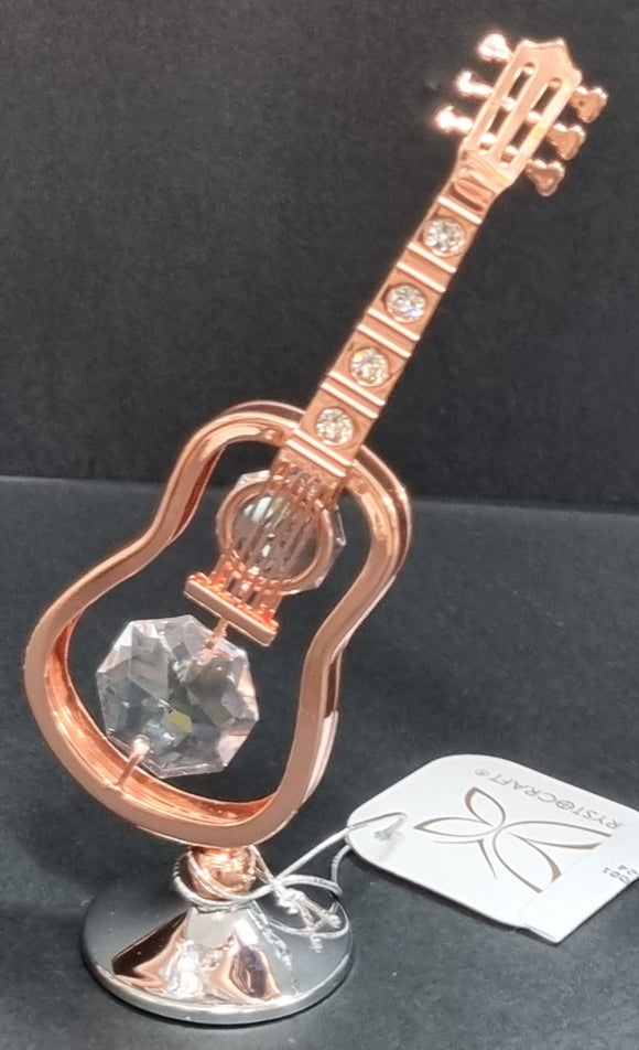 Crystocraft Guitar - Rose Gold