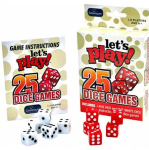 Let's Play 25 Dice Games (Ages 6+)