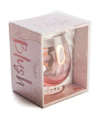 30th Birthday Blush Stemless Glass