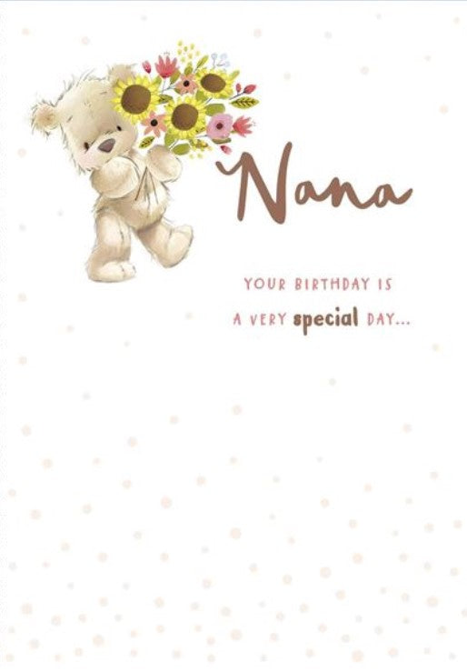 Greeting Card - Birthday - Nana Very Special Day