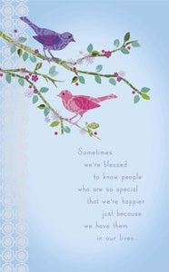 Greeting Card - Birthday - Sometimes We're Blessed