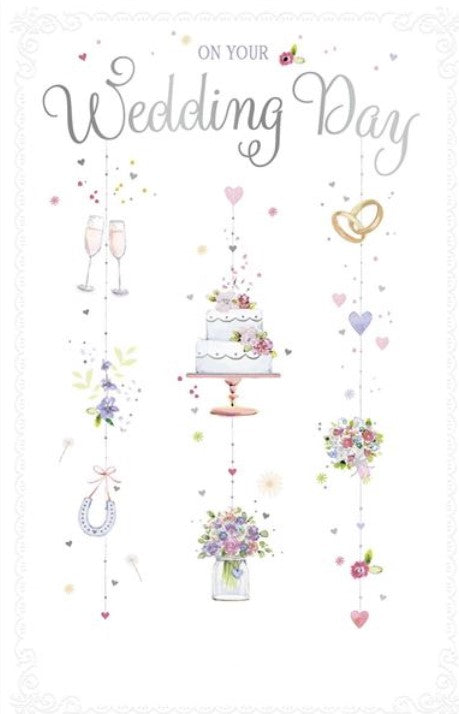 Greeting Card - Wedding - On Your Wedding Day