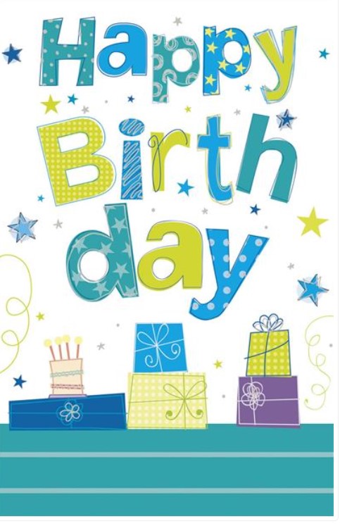 Greeting Card - Birthday - Happy Birthday