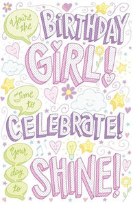 Greeting Card - Birthday - You're The Birthday Girl