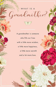 Greeting Card - Birthday - What Is A Grandmother