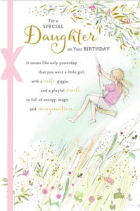 Greeting Card - Birthday - For A Special Daughter