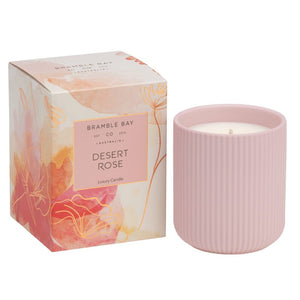 Native Desert Rose Ceramic Candle 270g