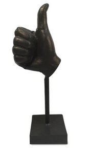 Thumbs Up Decor Statue