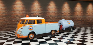 1:24 Gulf VW Pickup and Oil Tanker