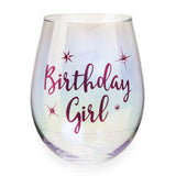 Birthday Girl Tallulah Aurora Stemless Wine Glass