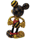 Britto Disney Limited Edition Gold & Black Mickey Mouse Figurine