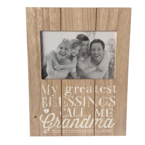 Photo Frame - My Greatest Blessings Call Me Grandma