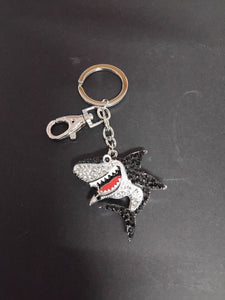 Keyring - Shark Black