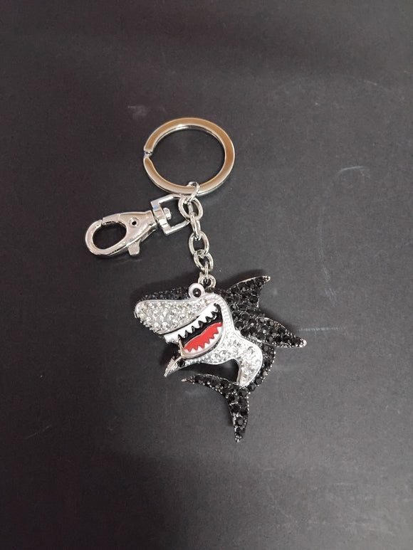 Keyring - Shark Black
