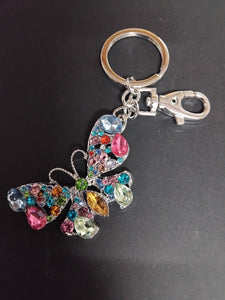 Keyring - Butterfly Rainbow