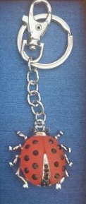 Keyring - Red Ladybug