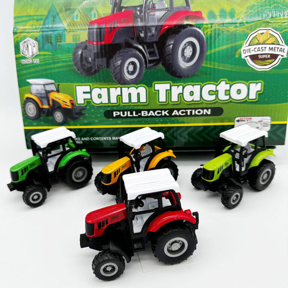 Die Cast Pull Back Tractor
