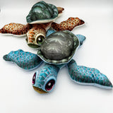 Plush Shiny Turtle 33cm, Assorted