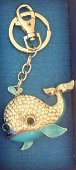 Keyring - Cute Large Whale