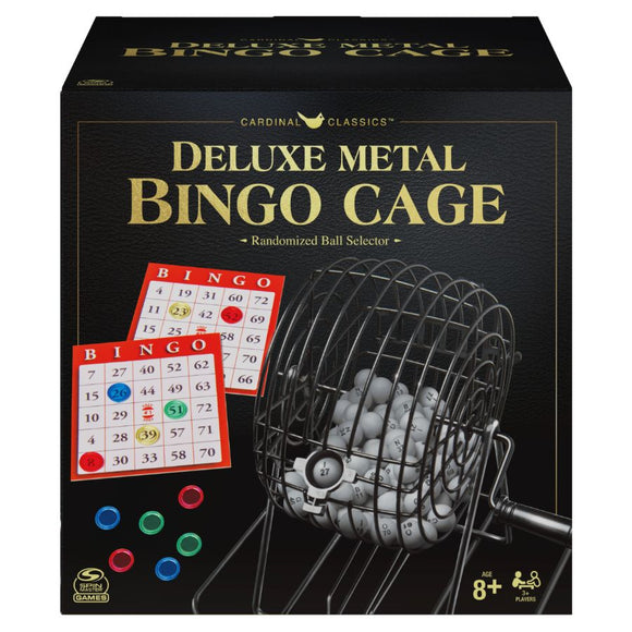 Deluxe Metal Bingo Cage (Ages 8+)