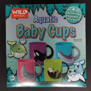 Aquatic Baby Cups Set of 4