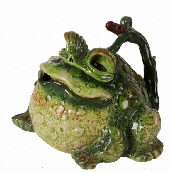 Blue Sky Collectible Teapot - Toad