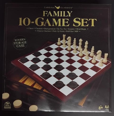 Cardinal Classics Family 10-Game Set (Ages 8+)