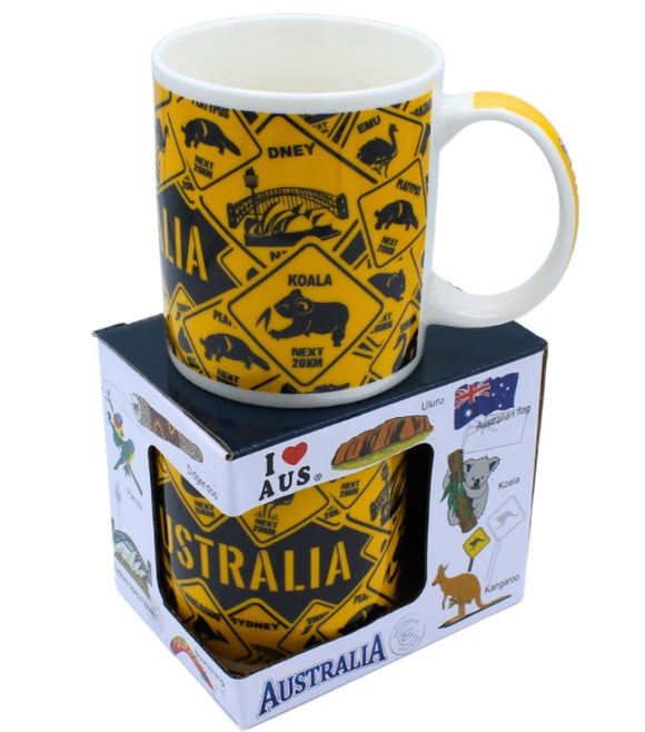 Coffee Mug - Road Sign
