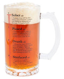 Dictionary Beer Stein - Drunk Definition