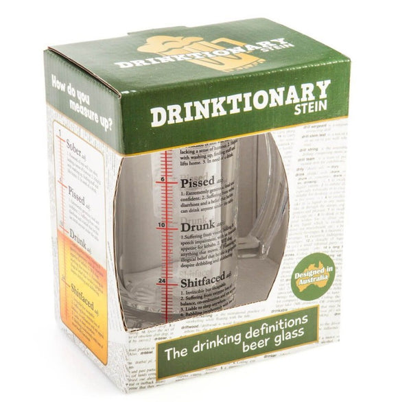 Dictionary Beer Stein - Drunk Definition