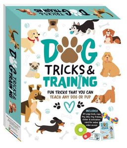 Dog Tricks and Training Pet Book And Toys Obedience Kit
