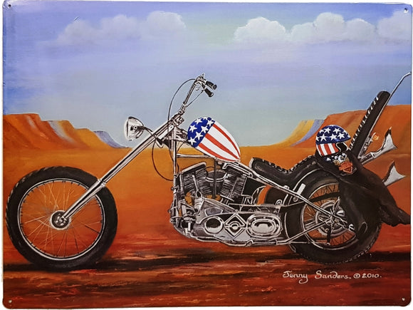 Tin Sign Easy Rider 30cm x 40cm