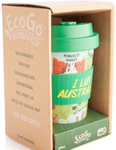 Bamboo Cup, Eco to Go, I Luv Australia