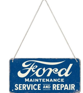Tin Sign - Ford Maintenance Service and Repair