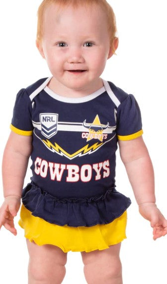 Girls Footysuit NRL Cowboys