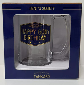 Tankard Gent's Society Happy 60th Birthday