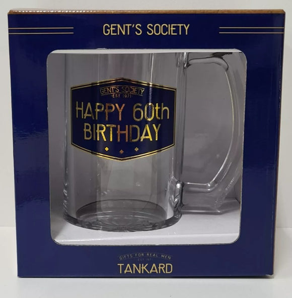 Tankard Gent's Society Happy 60th Birthday