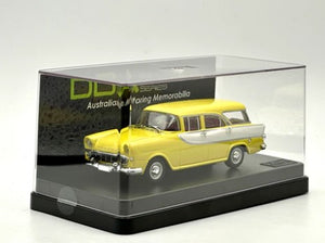 1:43 1960 Holden FB Station Wagon Yellow/White