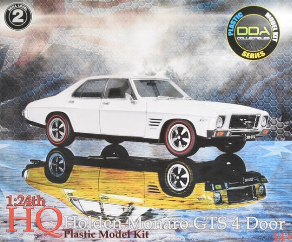 1:24 HQ Holden Monaro GTS 4 Door Plastic Model Kit