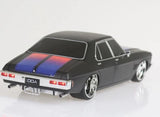 1:24 Holden HQ Sedan Matte Black w/ Red/Blue