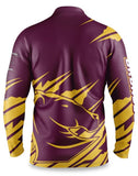 'Ignition' Fishing Shirt Adult NRL Broncos