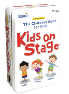 Charades Kids on Stage Tinned Game (Ages 3+)