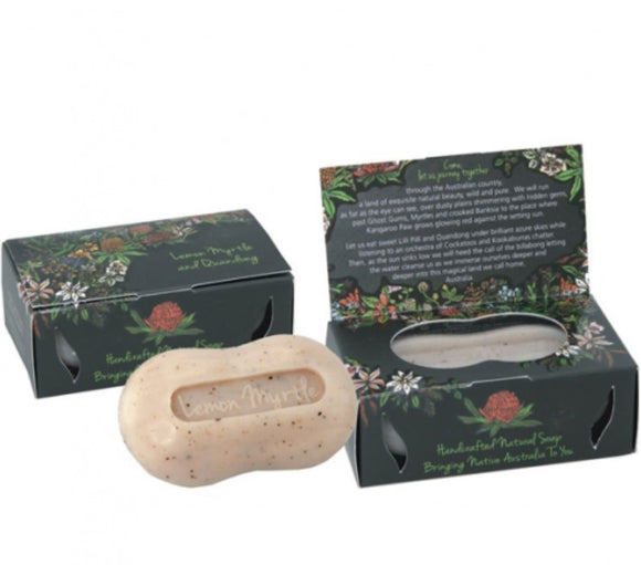 Australian Bush Soap - Lemon Myrtle & Quandong 125g