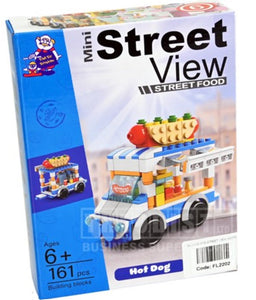 Mini Street View Food Carts Asstd