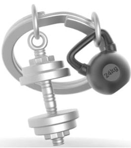 Key Chain MTM Dumb Bell