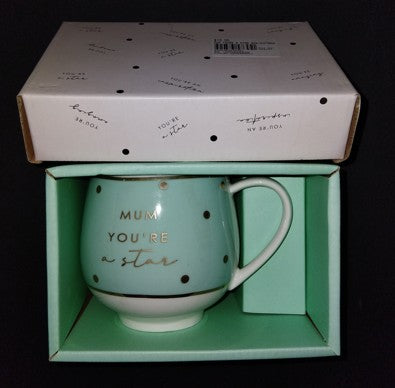 Mum You're a Star Mug/Giftbox