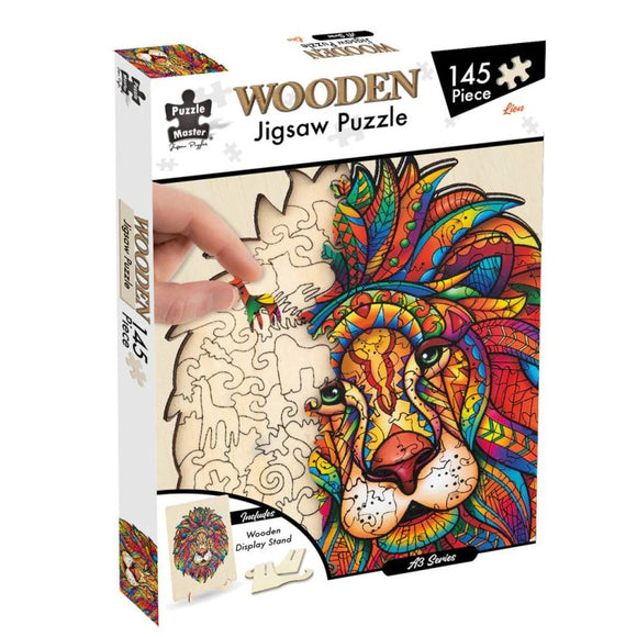 Wooden Puzzle - Lion 145pc