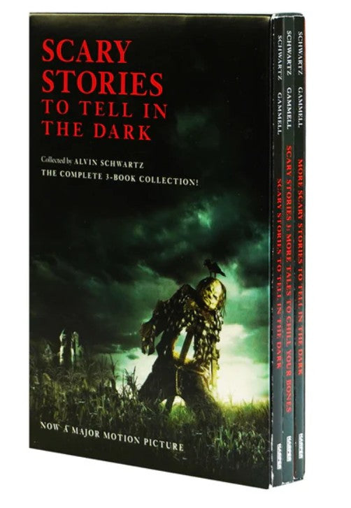 Scary Stories to Tell in the Dark (3 book collection)