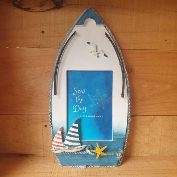 Photo Frame - Seaside Decorative Boat