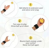 Sport Wrist Ball 6.5cm, Assorted